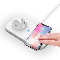 2020 New products are hot selling fast levitating qi 3 in 1 light wireless 10w for iphone charger foldable Factory wholesale